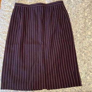 Laurel pin stripe pencil skirt